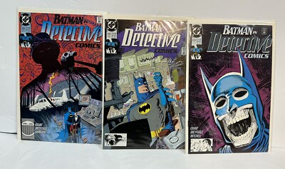 Detective Comics (Vol 1) #618,619,620 - 1990 DC Comics - Lot of 3 Issues