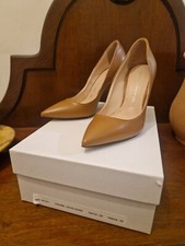 Décolleté Donna Identità Pelle Color Cuoio 35