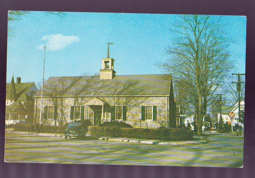 ELLENVILLE NEW YORK NY Post Office Old Car Vintage Postcard eBay