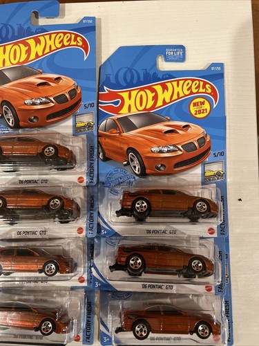 LOT OF 11 HOT WHEELS PONTIAC '06 GTO '84 FIREBIRD HW BIRD FREE SHIPPING - Picture 5 of 7