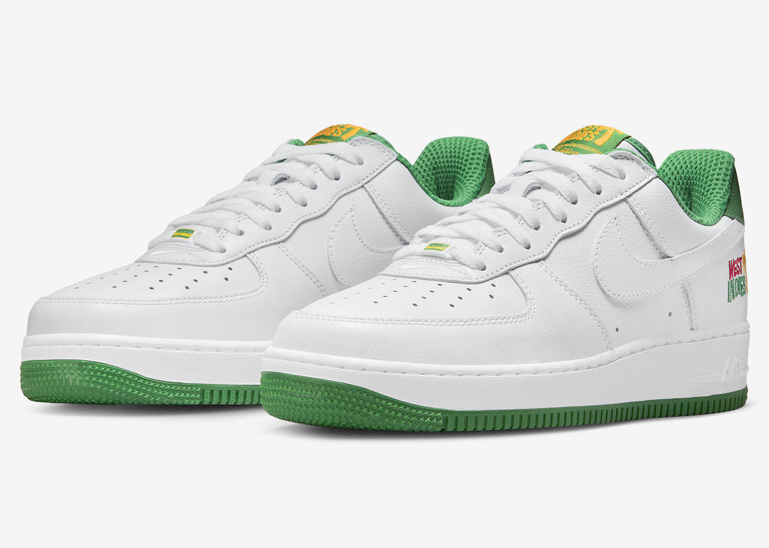 Nike Air Force 1 Low Retro QS West Indies Mens DX1156-100 Size