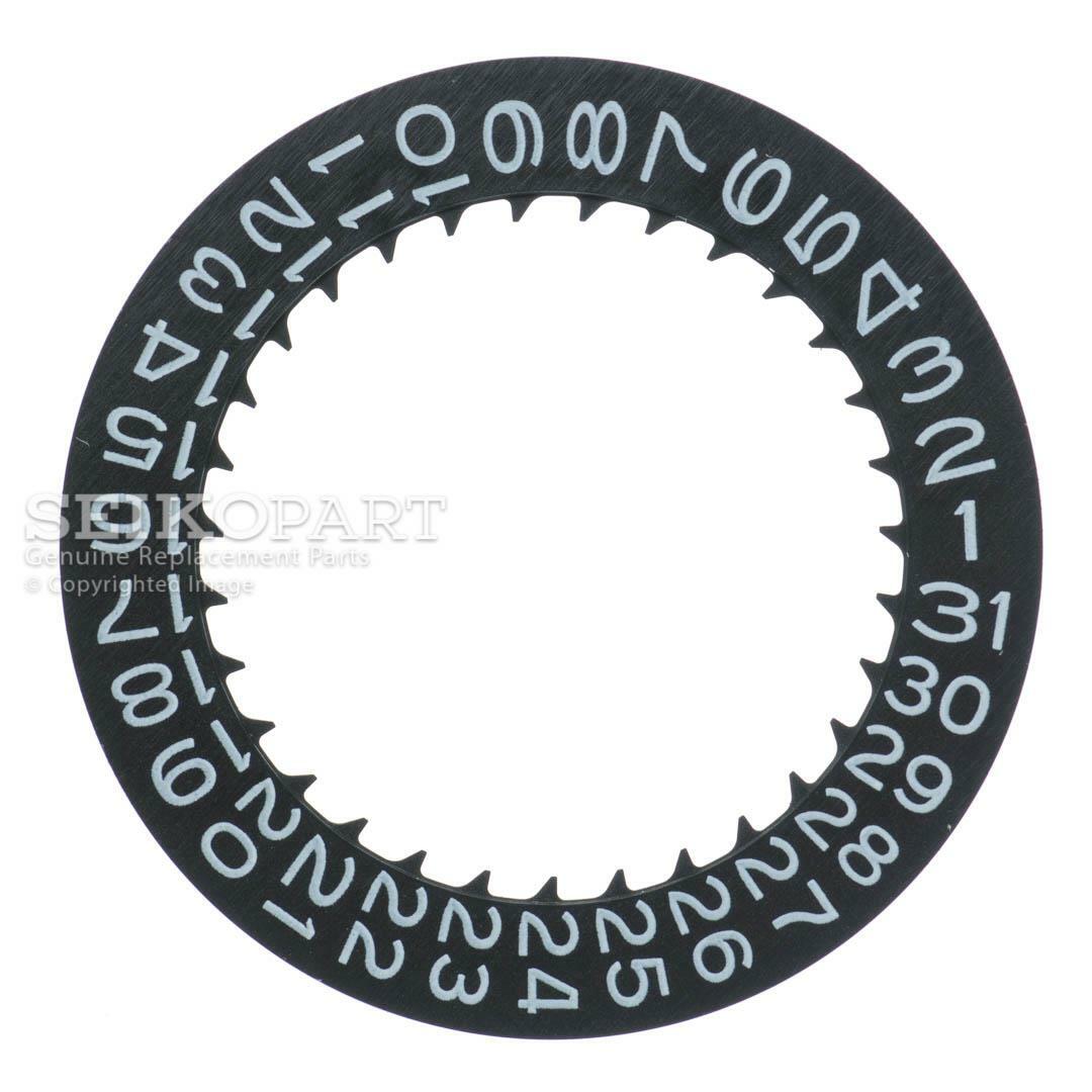 Seiko 0878281 Black Date Disc Dial 7S26A 7S36A Automatic Movement