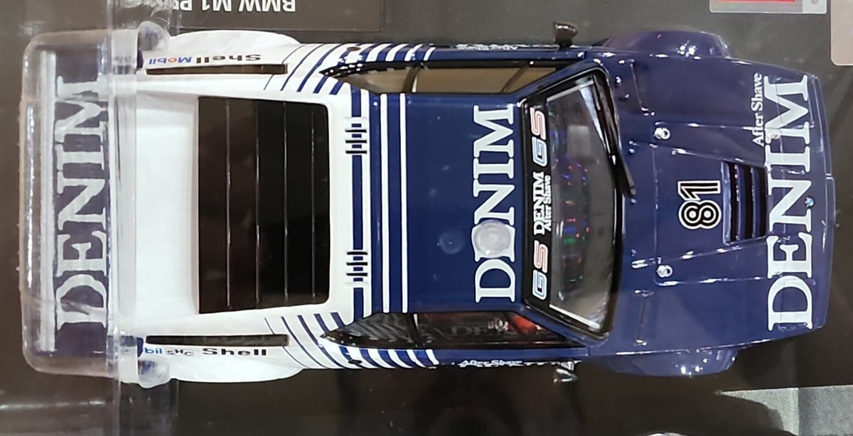 Carrera 23909 Digital 124 BMW M1 Procar, Denim, No.81, 1980