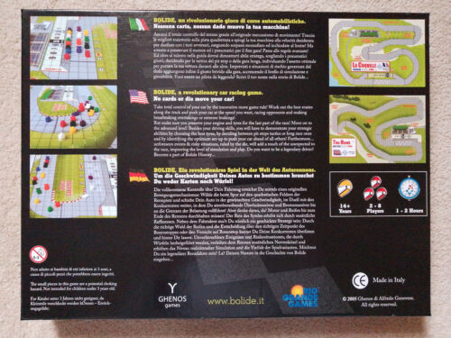 Bolide, Formula One Motor Racing Board Game, Giant Map, Rio Grande Games - Picture 6 of 11