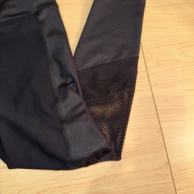 M/R •*¨*•.¸♬︎ 90 degree by Reflex Leggings Vent Leg Med Rn 144527 Black Workout