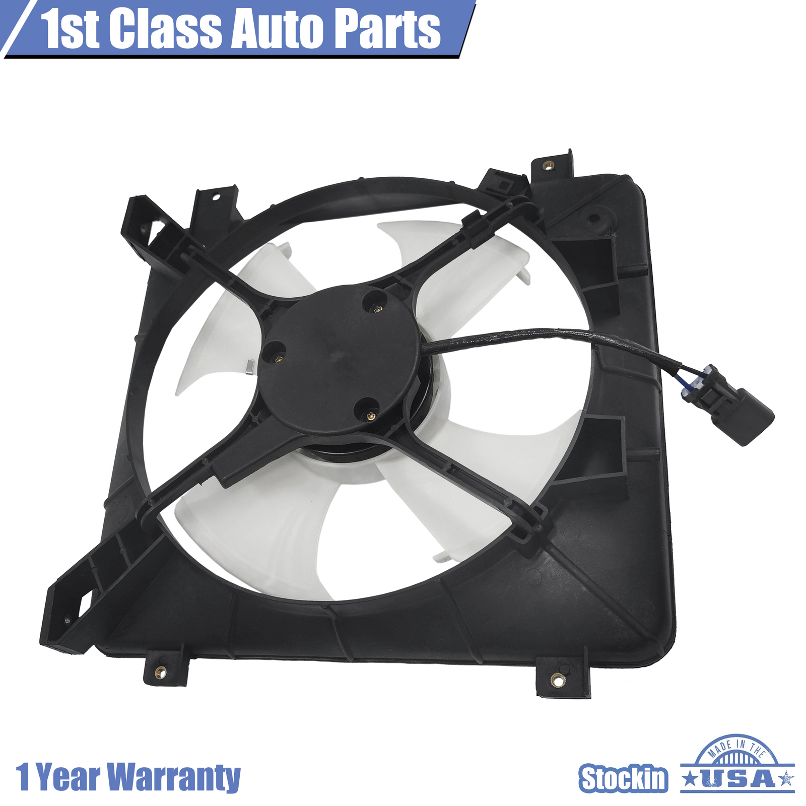 A/C Condenser Cooling Fan Assembly For 