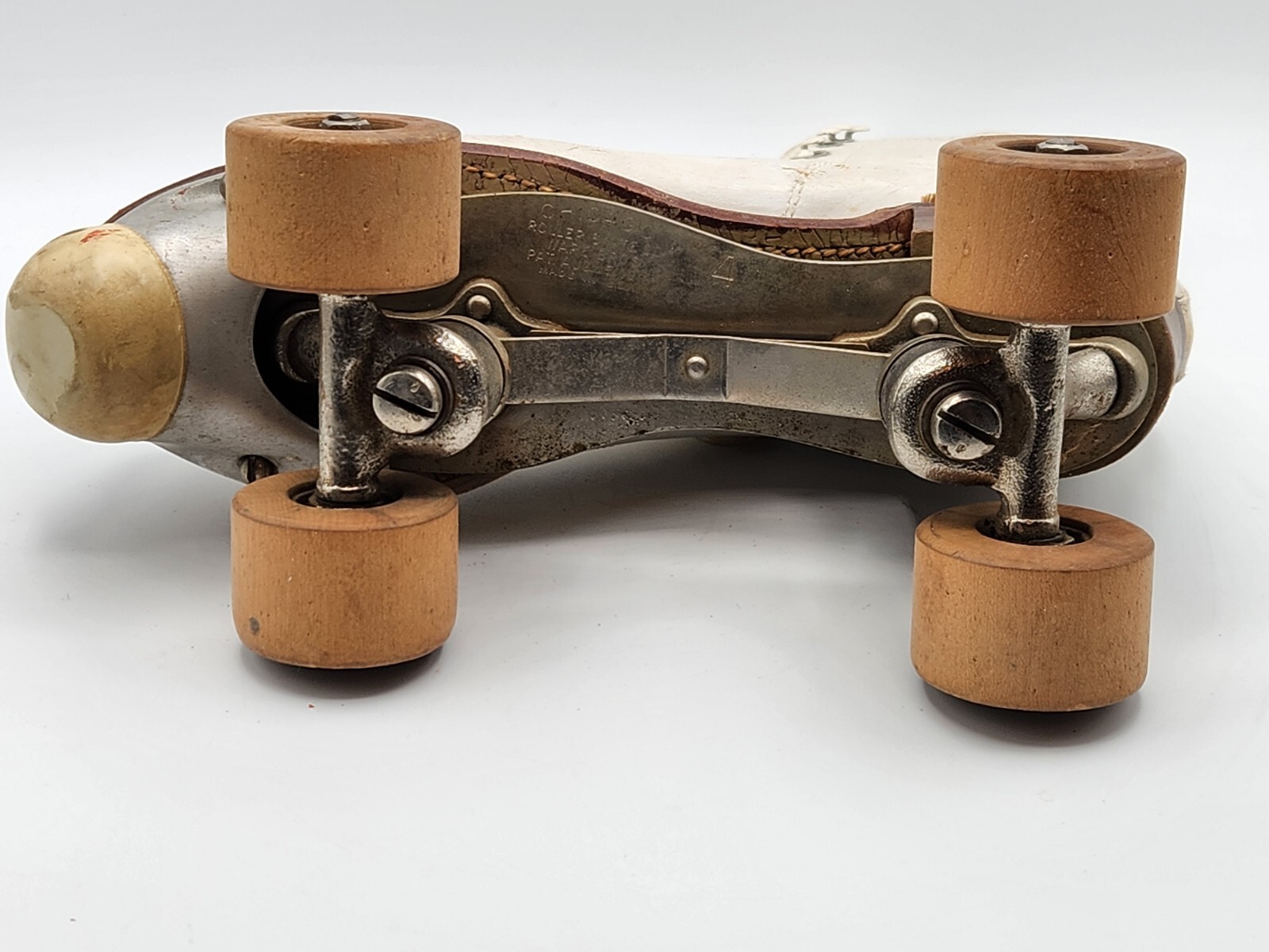 Vintage Chicago Roller skate Co Hyde Women's Roller skates, wooden