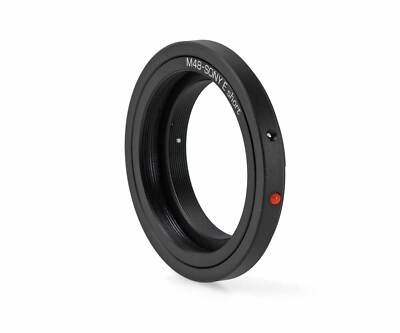 TS-Optics Wide T-Ring für Sony e-mount E/Nex Bajonett mit M48 Anschluss,M48SonyE