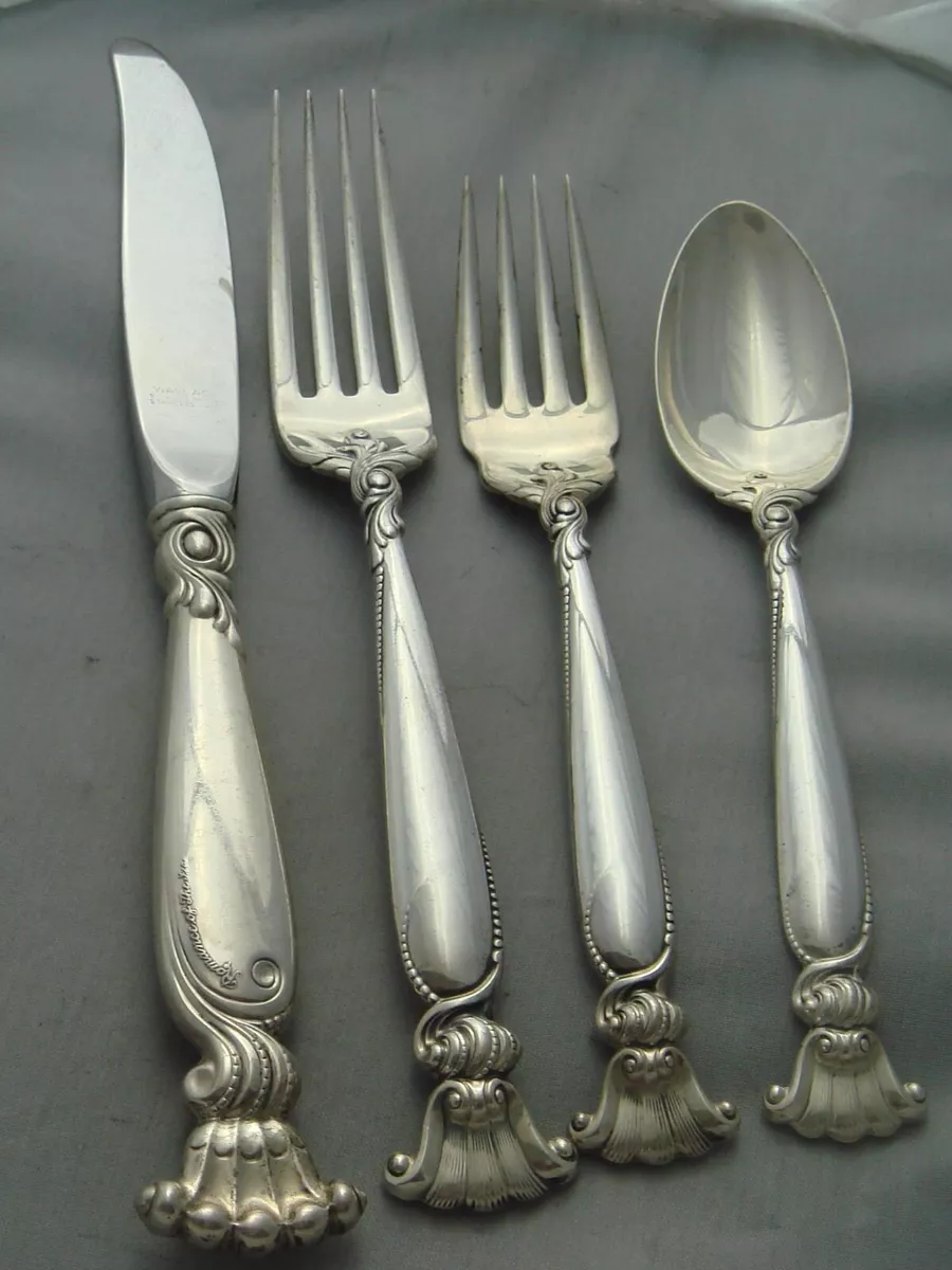 Wallace romance of the sea sterling silver flatware clearance