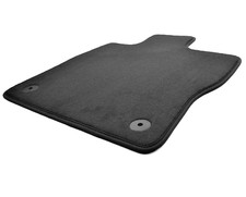 Fahrer-Matte passend für VW Golf AF Sportvan 2014-2020 Premium Velours Schwarz