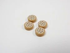 LEGO Lot of 4 Round 1x1 Printed Cookie Tile Plates Food Accessory Minifig K8