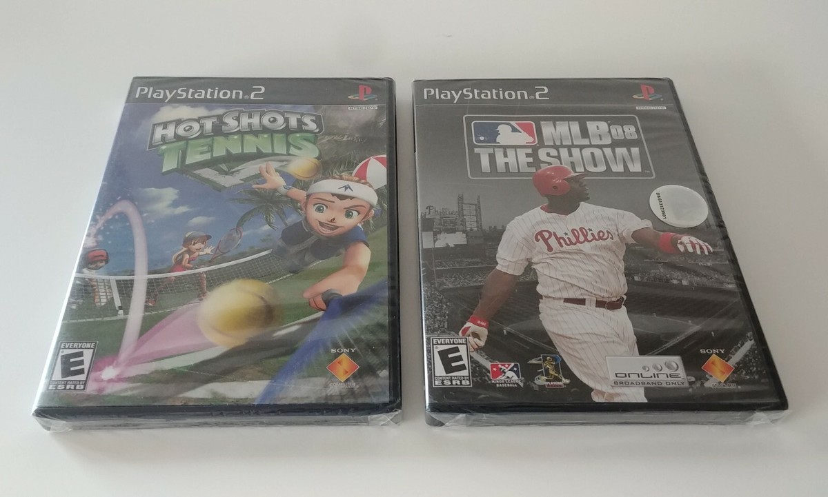 Lot Of 2 PS2 Games: Hot Shots Tennis (New) & Hot Shots Golf (used)  711719761020