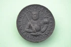Prague Praha A.D. seal 1570 PRAGENSIUM SECRETUM CIVIUM Bohemian Rex King