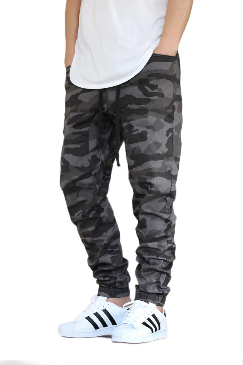 MEN'S BLACK CAMO TWILL DROP CROTCH JOGGER PANTS SIZE S-5XL VICTORIOUS FREE SHIP
Opens in a new windo