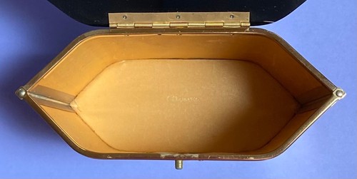 LUCITE AND METAL WEAVE PURSE BY MAJESTIC PRISTINE CONDITION FLAWLESS - Picture 8 of 11