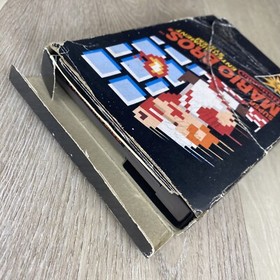 Super Mario Bros NES CIB Complete In Box Authentic 5 Screw Cartridge - Black Tab