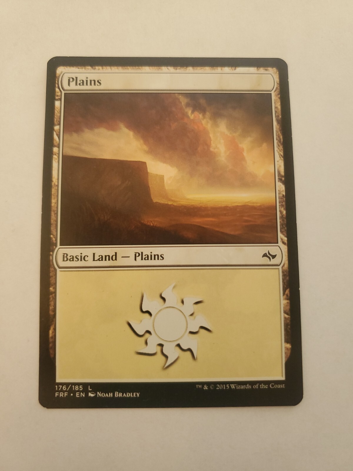 MTG Plains Fate Reforged 176/185 Regular Land