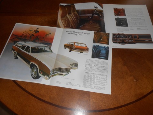 1971 MERCURY STATION WAGONS BROCHURE / CATALOG '71 MONTEGO MARQUIS MONTEREY +++ - Picture 2 of 2