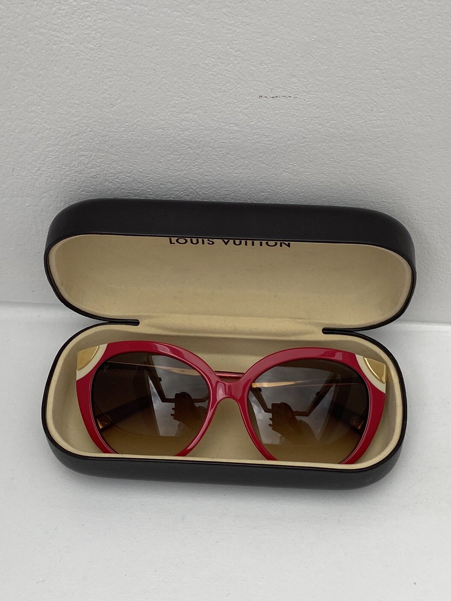 LOUIS VUITTON Amber Cat Eye Sunglasses Z0623W Fuchsia | eBay display picture 1