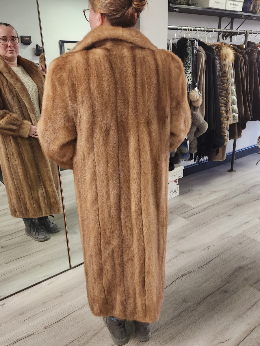 80s vintage MINK real fur brown coat 毛皮 Vintage 80s Pastel Mink Coat | eBay