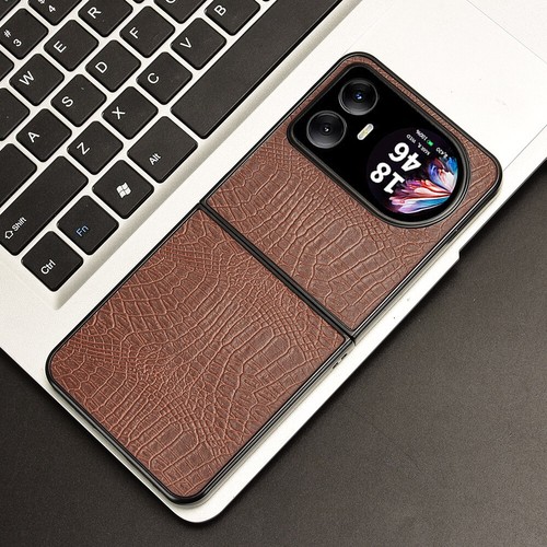 For Blackview Hero 10 Luxury Crocodile PU Leather PC Hard Back Cover Case - Picture 20 of 21