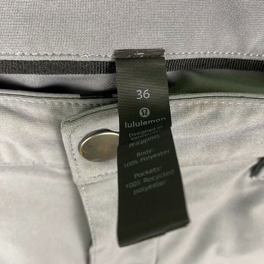Lululemon Chino Pants Men's 36x30 Gray - image 3