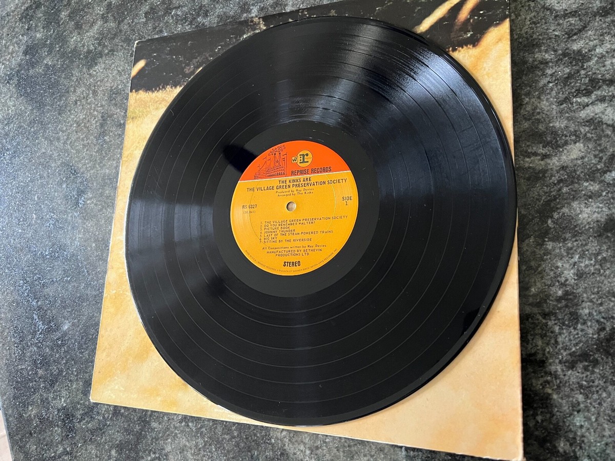 KINKS VILLAGE GREEN PRESERVATION SOCIETY ORIGINAL 1969 VINYL LP