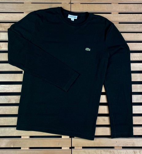 Mens Long Sleeve T Shirt Lacoste Size L 