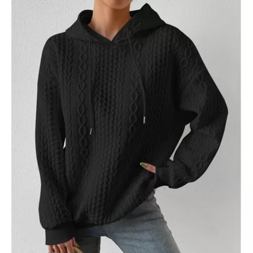 Damen Sportswear Oversized Pullover Hoodie Kapuzenpullover Hoody Sweatshirt DE** - Bild 11 von 22