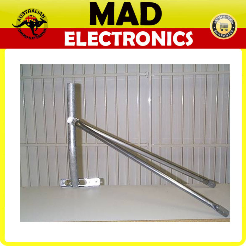 4 x Ku Band Satellite Dish Tin Roof Tripod Mount Bracket Vast Foxtel