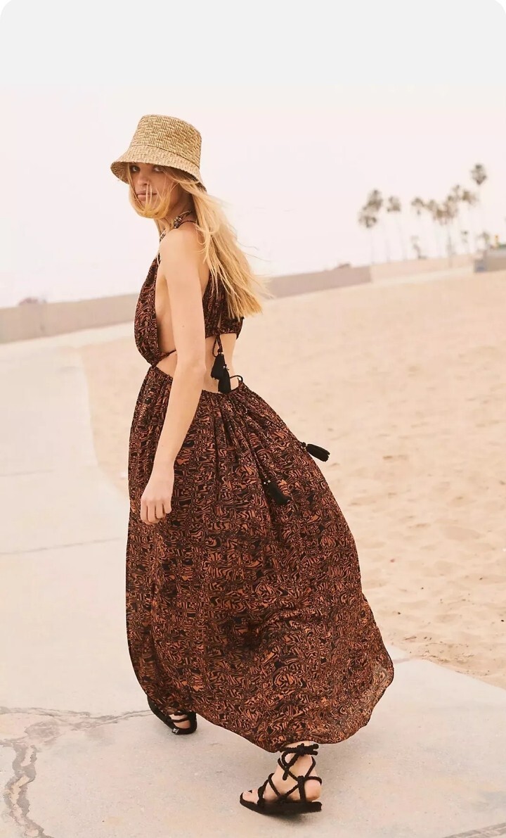 free people holy smokes maxi dress