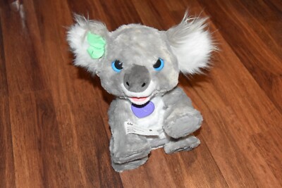 EXCELLENT Hasbro FurReal Friends Lil Big Paws Interactive Sneezy Kiki Koala  Bear