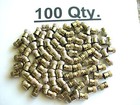 100 Xtra Seal Brass Metal Chrome Valve Caps Tire Valve Stem Caps Schrader Brand