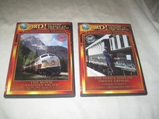 LOT of World Class Trains DVD's Canadian Pacific Venice Simplon Orient Express