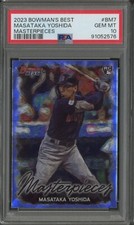 2023 Bowman's Best Masterpieces Masataka Yoshida #BM7 PSA 10 GEM MINT RC Rookie
