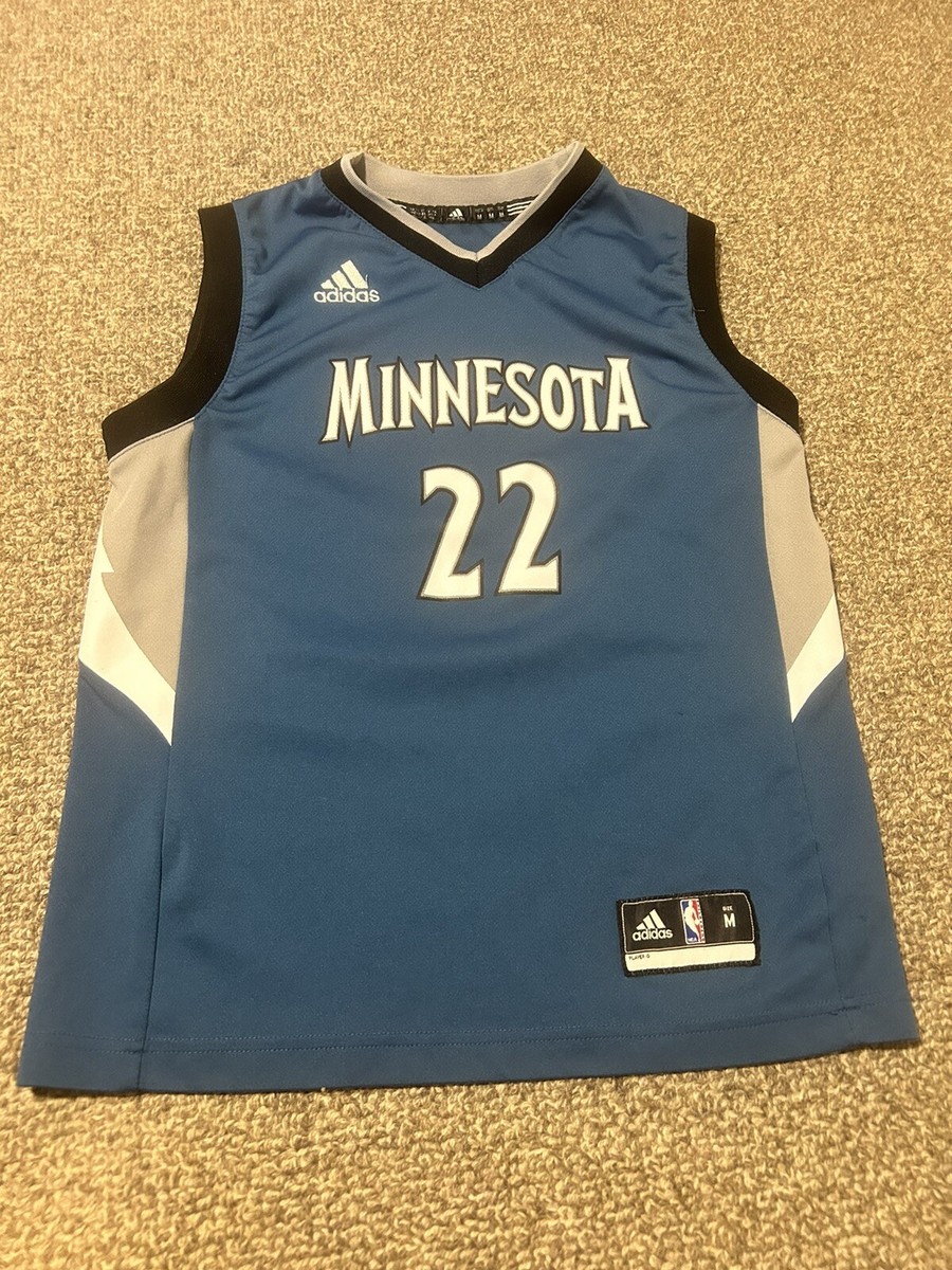 Adidas NBA Minnesota Timberwolves Anthony Wiggins Jersey Youth Size M
