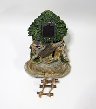 Solar Bird Feeder Hanging Tree House Design Outdoor Garden Patio Wild Bird