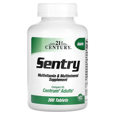 21st Century Health Care Sentry, Multivitamin & Multimineral Supplement