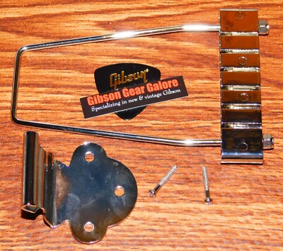 Gibson es 335 trapeze tailpiece ALL PARTS TRAPEZE TAILPIECE WITH PARALLDLOGRAMS FOR GIBSON 175 L-7 NICKEL