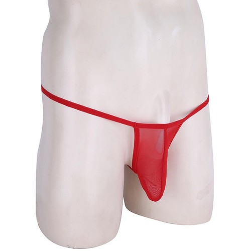 Mens Breathable Mesh Briefs Bulge Pouch Bikini Beach Enhance Underwear Lingerie - Picture 51 of 81