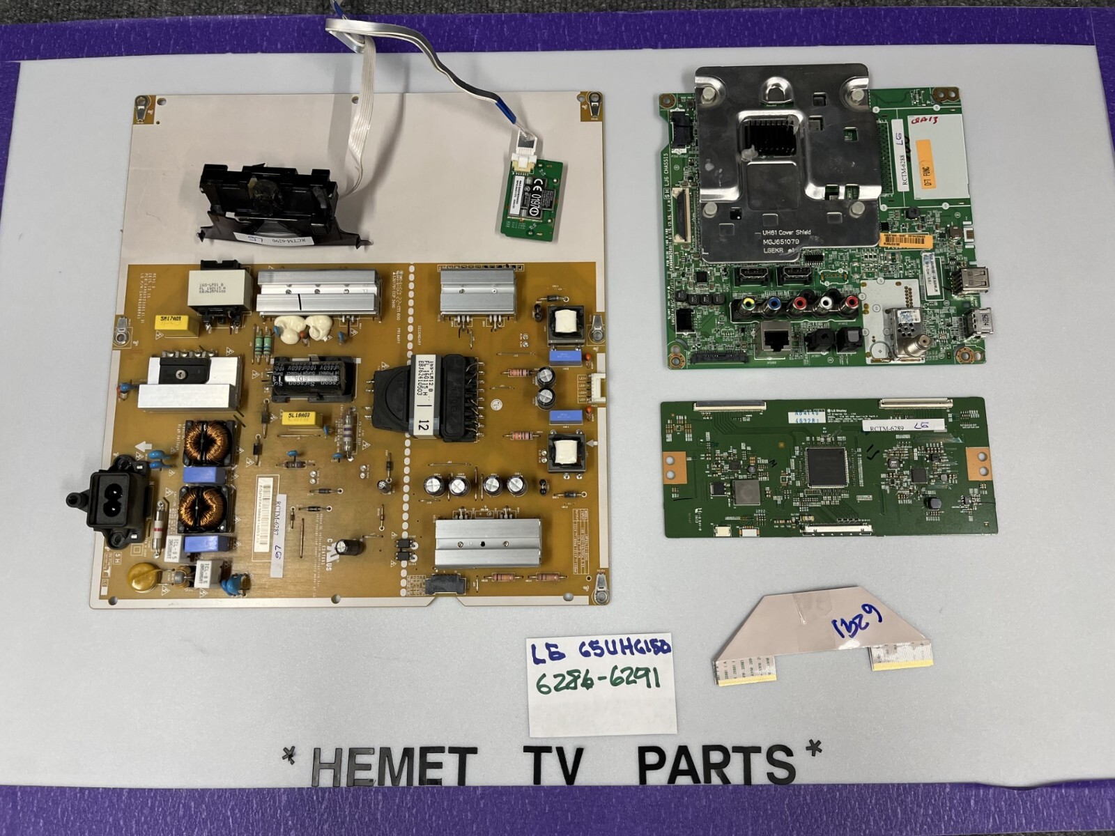 LG 65UH6150UBBUSWLJR REPAIR KIT G2U
