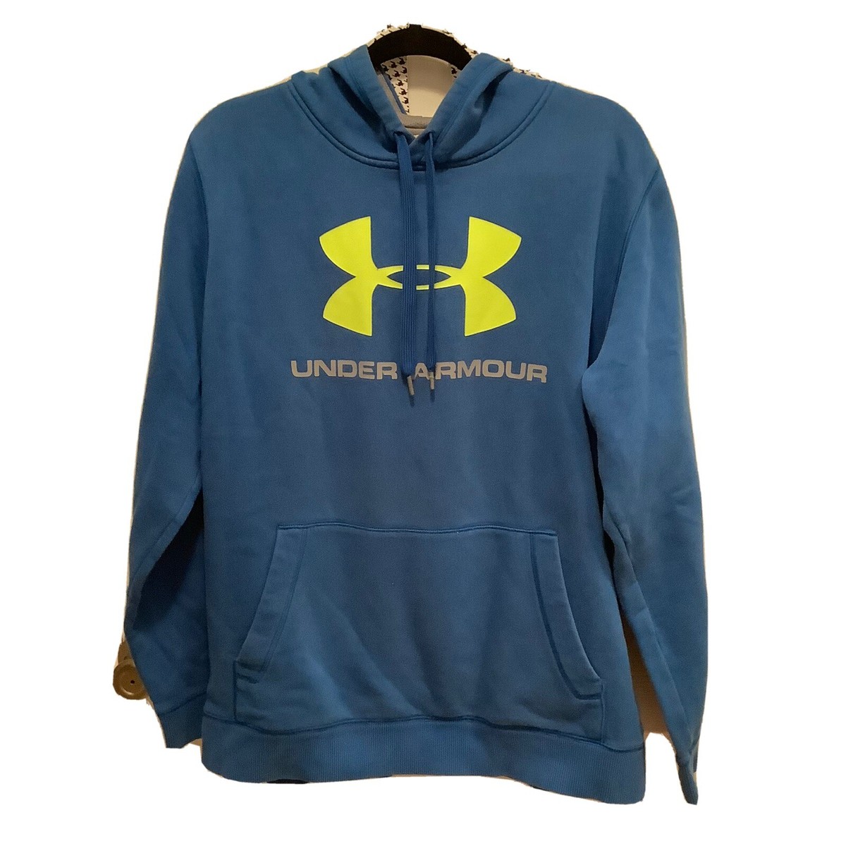 Women’s Men’s Blue UNDER ARMOUR HOODIE SIze MM