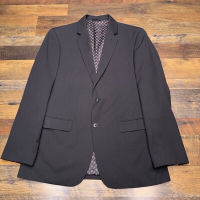 US Polo Assn Suit Jacket 40R Black Blazer