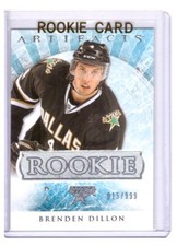 Brenden Dillon 2012-13 Artifacts Rookie Card #170 /999