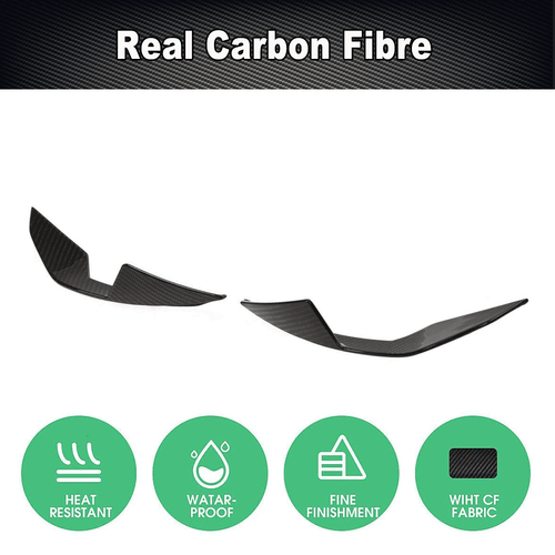 Dry Carbon Front Flossen Flaps Splitter Canards für BMW 4er G80 M3 G82 M4 21-23 - Bild 5 von 13