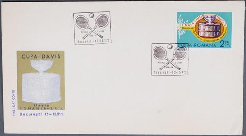 Mayfairstamps Romania 1972 Tennis Cupa Davis First Day Cover aar_77619