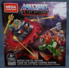 MEGA CONSTRUX MASTERS OF THE UNIVERSE BATTLE CAT VS ROTON SET #GPH23