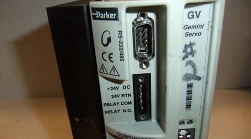 Parker GV-U6E-NK 120/240 V AC Input GV Gemini Servo Drive w/ Encoder Feedback - Picture 7 of 7