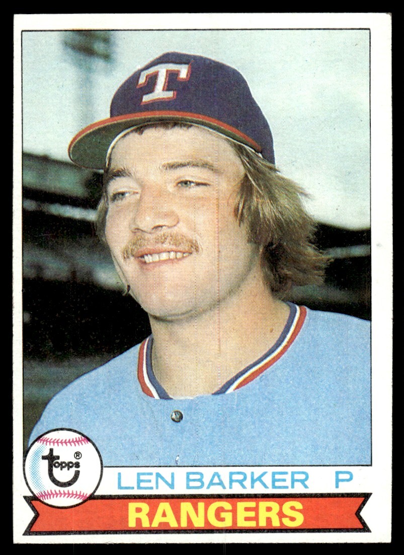 1979 Topps Len Barker Texas Rangers #94