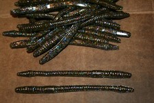 5" Finesse Trick Worm Style Tilapia Magic Plastic 50 pack bulk Bag